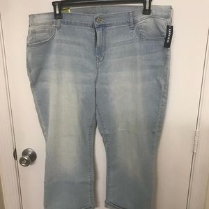 Light wash sweetheart jeans
